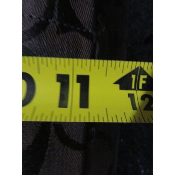 Coach Cursive Creed Limited Edition Brown Signature Jacquard Copper Shimmer Tote - Picture 14 of 14